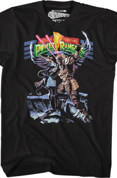 Mammoth Battle Mighty Morphin Power Rangers T-Shirt