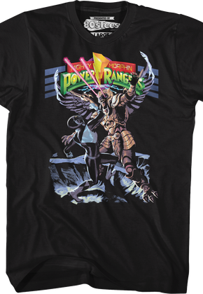 Mammoth Battle Mighty Morphin Power Rangers T-Shirt