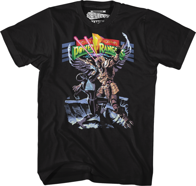 Mammoth Battle Mighty Morphin Power Rangers T-Shirt