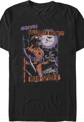Man-Spider Halloween Madness Marvel Comics T-Shirt