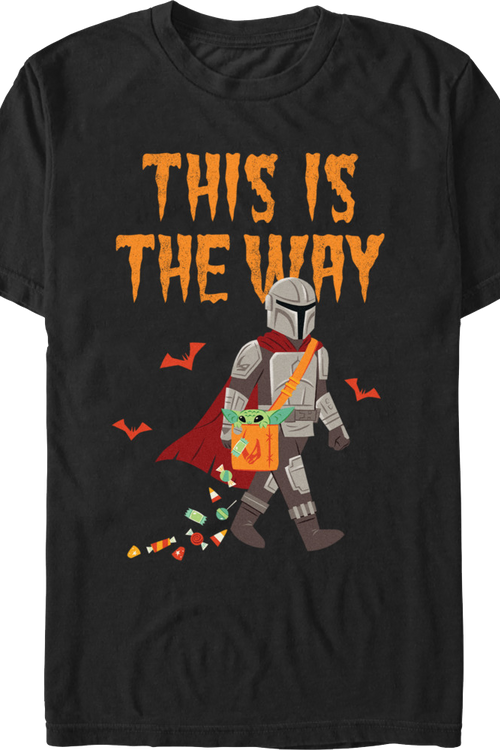 Mandalorian This Is The Way Halloween Star Wars T-Shirt