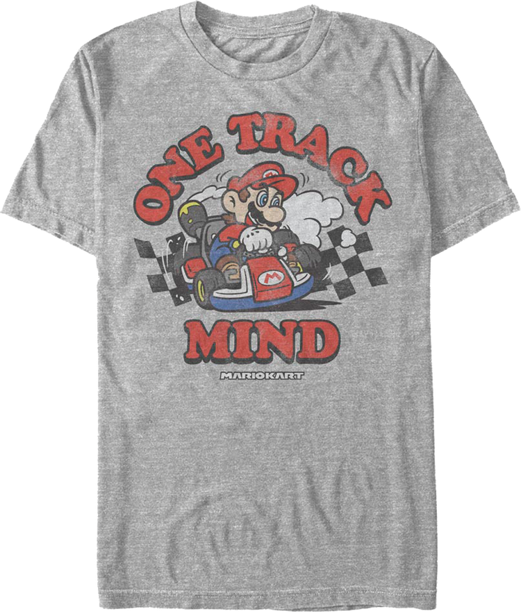 Mario Kart One Track Mind Super Mario Bros. T-Shirt