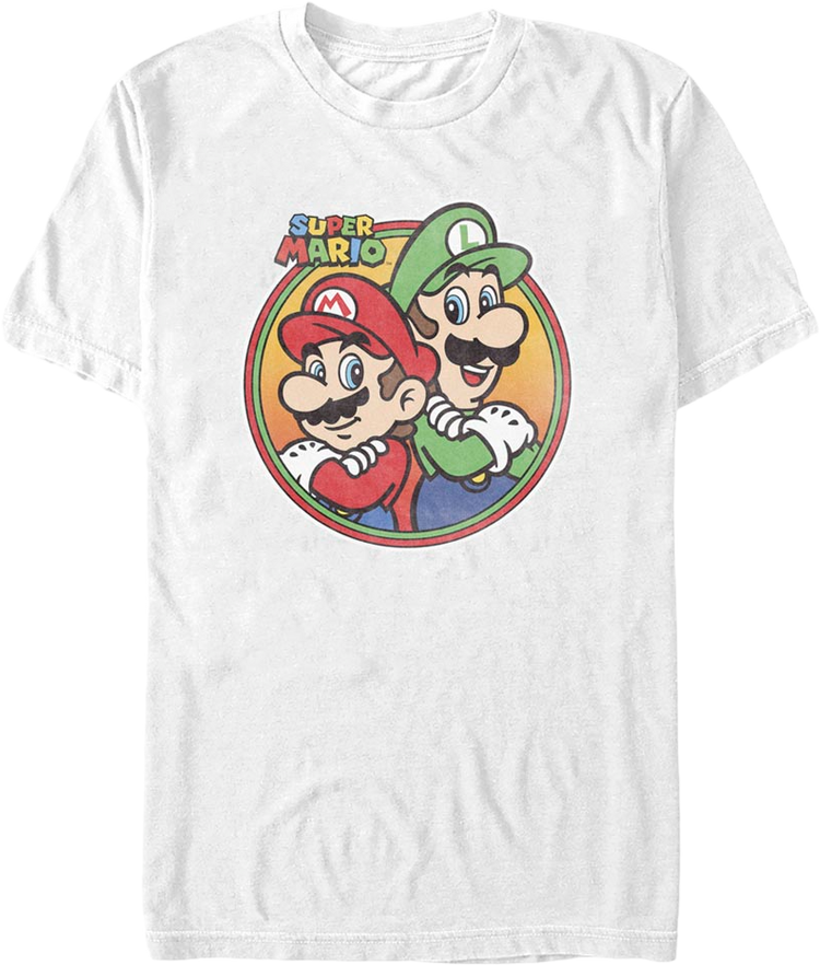 Mario & Luigi Super Mario Bros. Nintendo T-Shirt