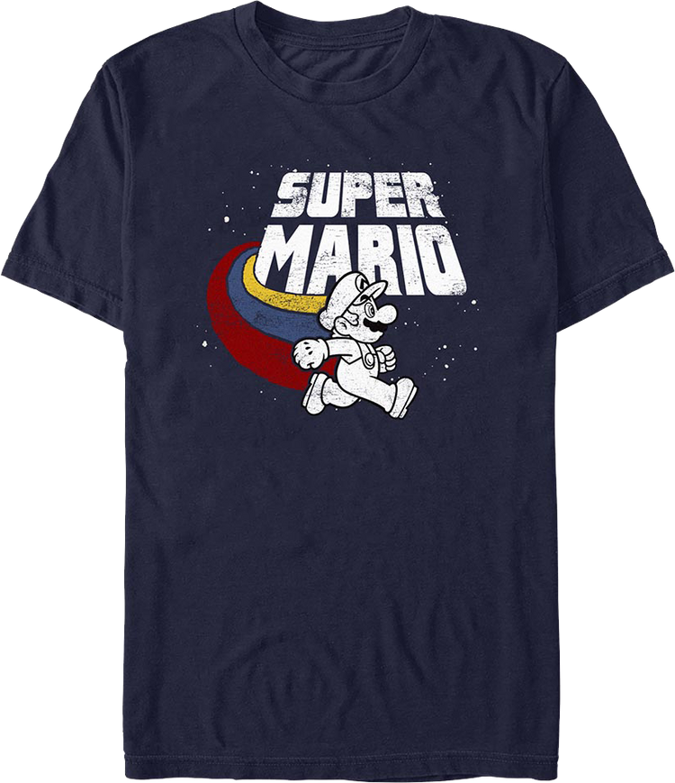 Mario Space Adventure Super Mario Bros. Nintendo T-Shirt