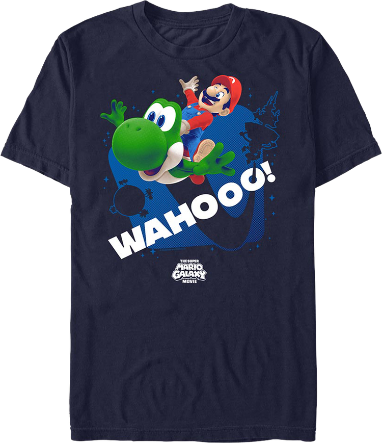 Mario & Yoshi Wahooo Super Mario Bros. T-Shirt