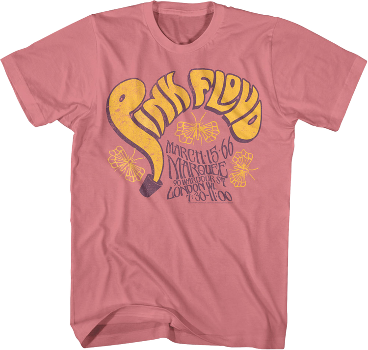 Marquee Poster Pink Floyd T-Shirt