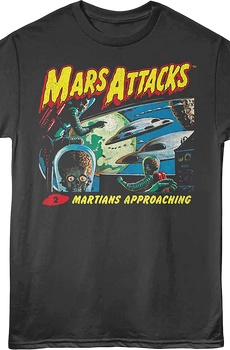 Martians Approaching Mars Attacks T-Shirt