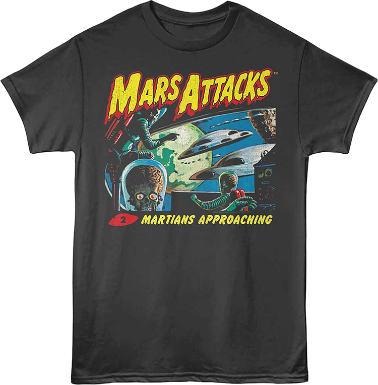 Martians Approaching Mars Attacks T-Shirt