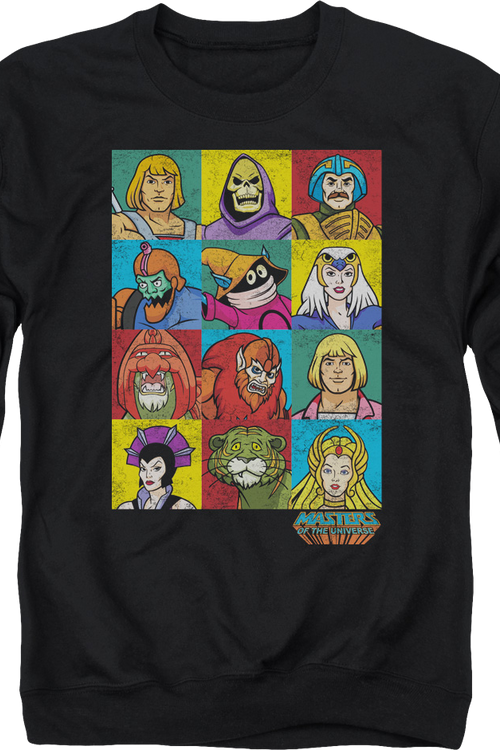 Masters Of The Universe Characters Sweatshirt