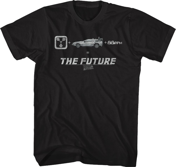 Math Equation Back To The Future T-Shirt