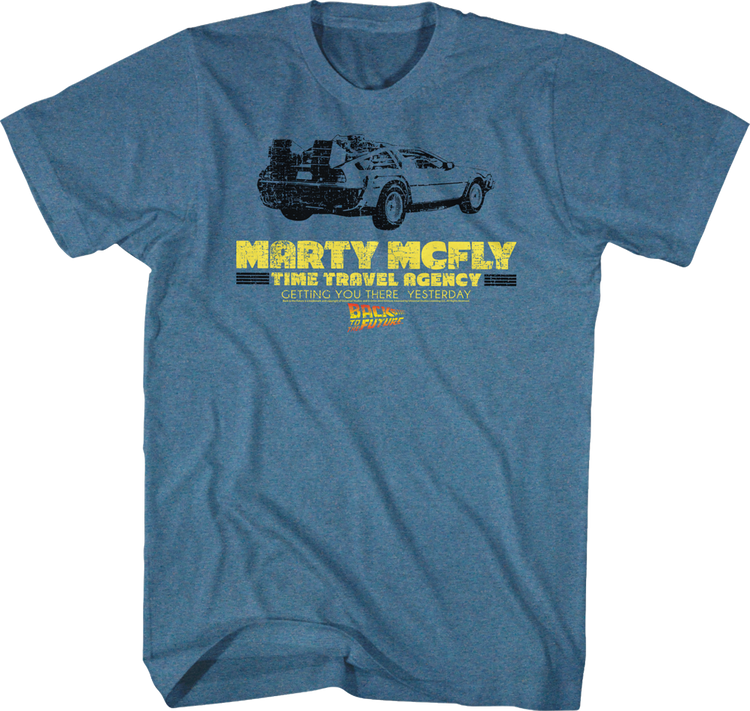 McFly Time Travel Agency Shirt