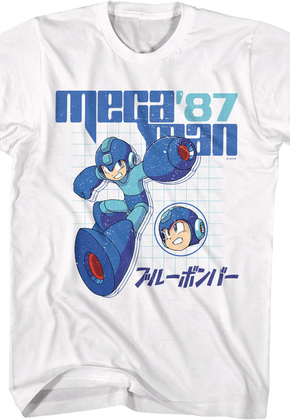 '87 Graph Photos Mega Man T-Shirt
