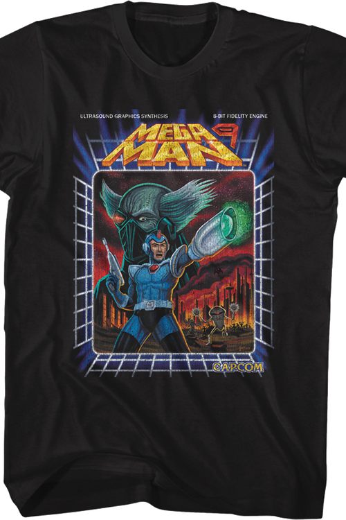 Retro Mega Man 9 T-Shirt