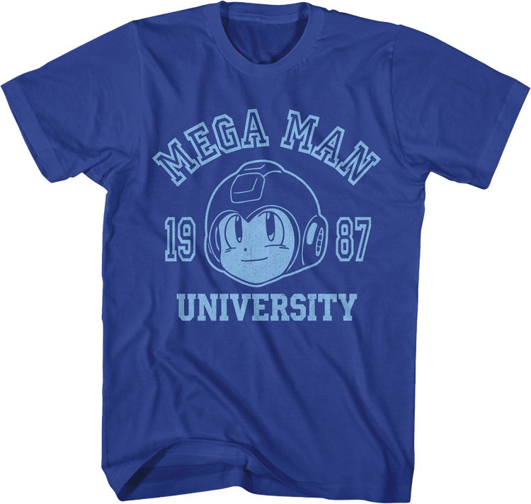 Mega Man University 1987 Mega Man T-Shirt