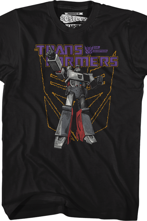 Megatron Battle Pose Transformers T-Shirt
