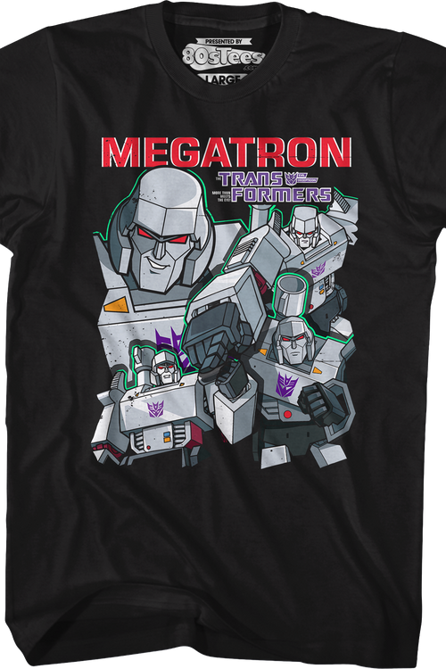 Megatron Collage Transformers T-Shirt