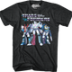 Decepticons Triple Threat Transformers T-Shirt thumbnail