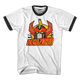 Megazord Head Mighty Morphin Power Rangers Ringer Shirt thumbnail