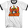 Megazord Head Mighty Morphin Power Rangers Ringer Shirt