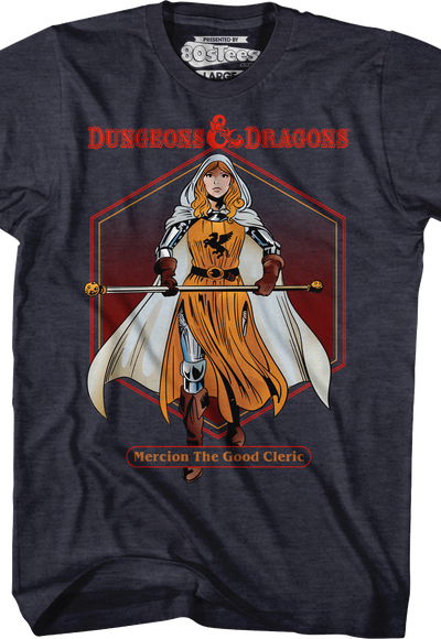 Mercion The Good Cleric Dungeons & Dragons T-Shirt