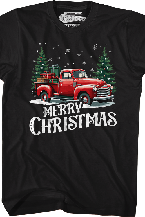 Merry Christmas Truck T-Shirt
