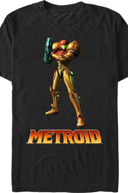 Metroid Samus Aran Pose Nintendo T-Shirt