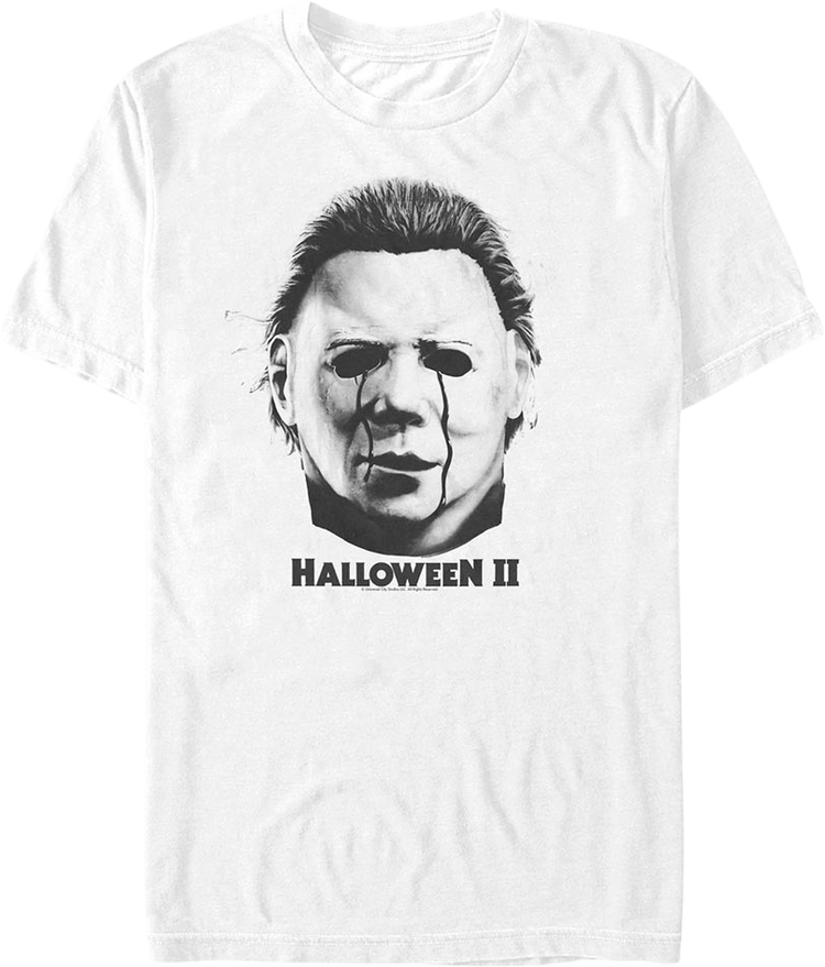Michael Myers Bleeding Eyes Halloween II T-Shirt