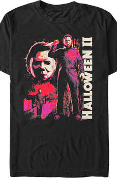 Michael Myers Collage Halloween II T-Shirt