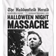 Michael Myers Headline Halloween T-Shirt thumbnail