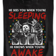 Michael Myers Sees You When You're Sleeping Halloween Sweatshirt thumbnail