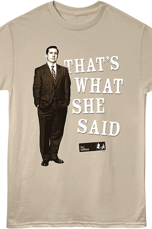 Michael Scott That's What She Said The Office T-Shirt