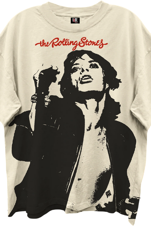 Mick Jagger Rolling Stones Oversized T-Shirt