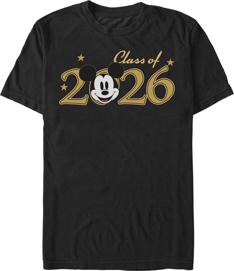 Mickey Mouse Class of 2026 Disney T-Shirt