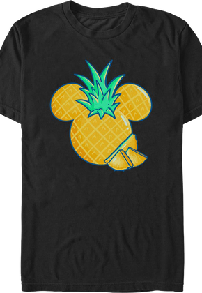 Mickey Mouse Pineapple Logo Disney T-Shirt