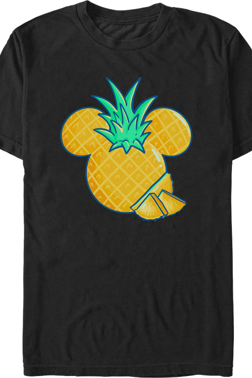 Mickey Mouse Pineapple Logo Disney T-Shirt