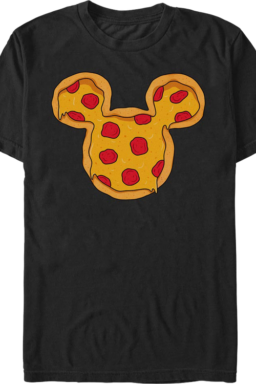 Mickey Mouse Pizza Logo Disney T-Shirt