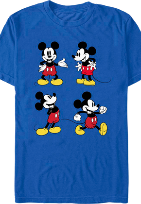 Mickey Mouse Poses Disney T-Shirt