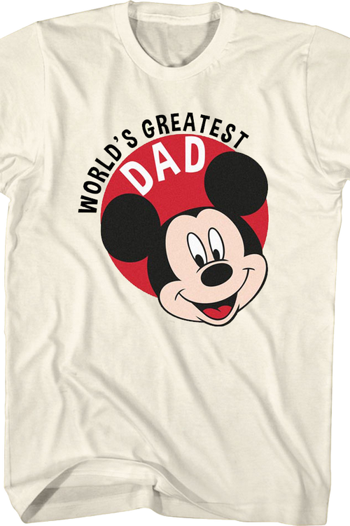 Mickey Mouse World's Greatest Dad Disney T-Shirt
