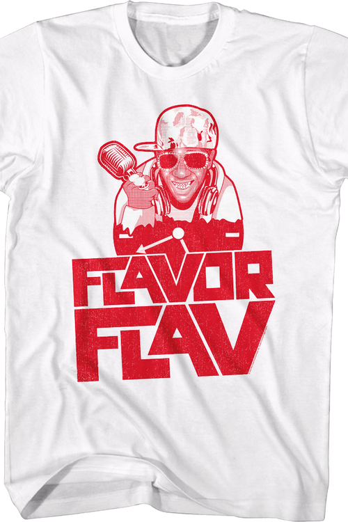 Microphone Flavor Flav T-Shirt