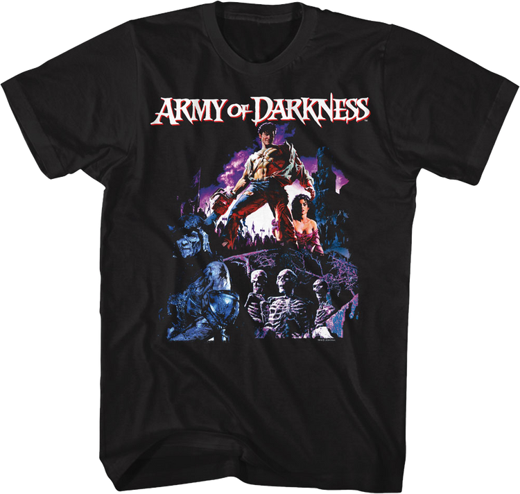 Middle Ages Poster Army Of Darkness T-Shirt