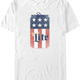 Vintage Patriotic Beer Can Miller Lite T-Shirt thumbnail