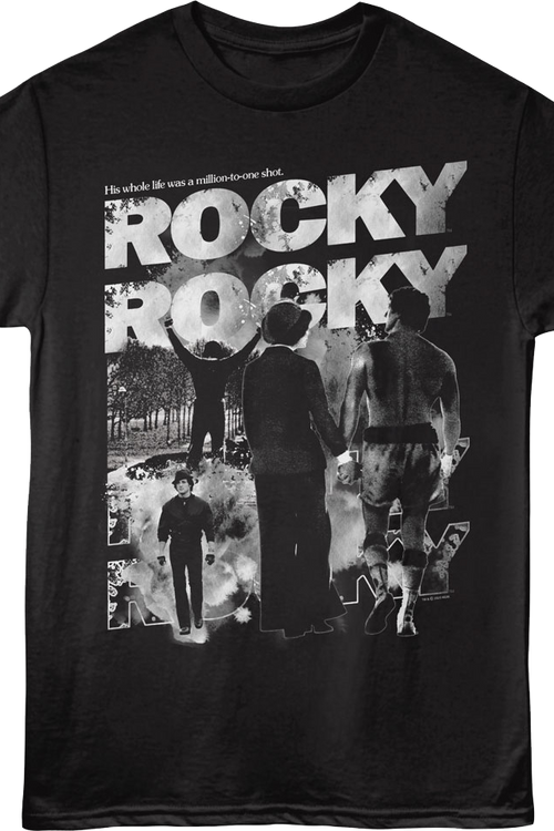 Million-To-One Shot Collage Rocky T-Shirt