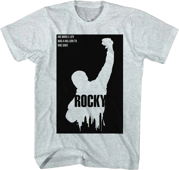 Million To One Shot Silhouette Rocky T-Shirt
