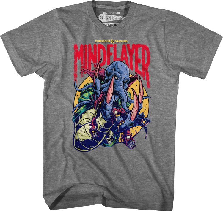 Vintage Mind Flayer Dungeons & Dragons T-Shirt