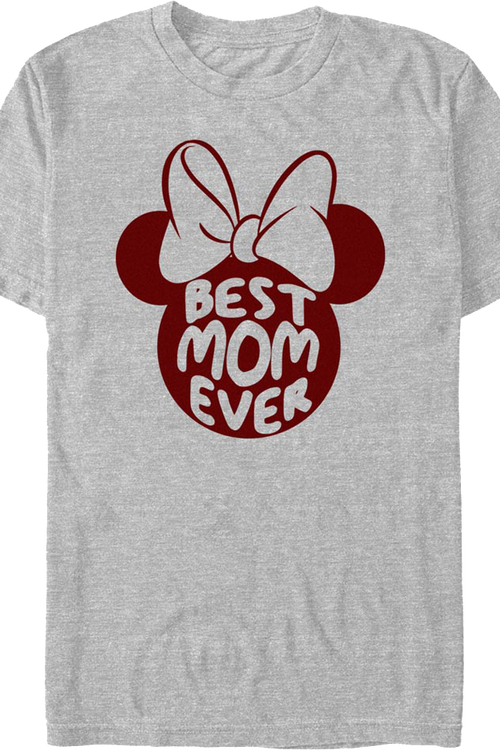 Minnie Mouse Best Mom Ever Disney T-Shirt