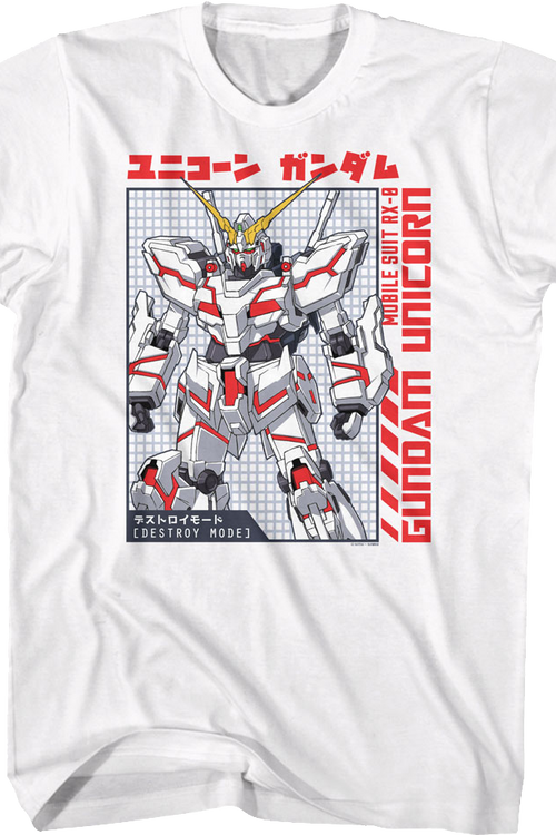 Mobile Suit Gundam Unicorn T-Shirt