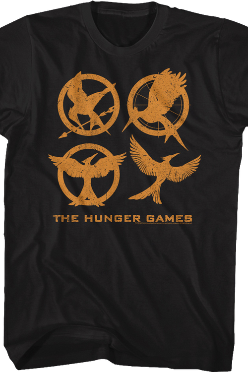 Mockingjay Logos Hunger Games T-Shirt