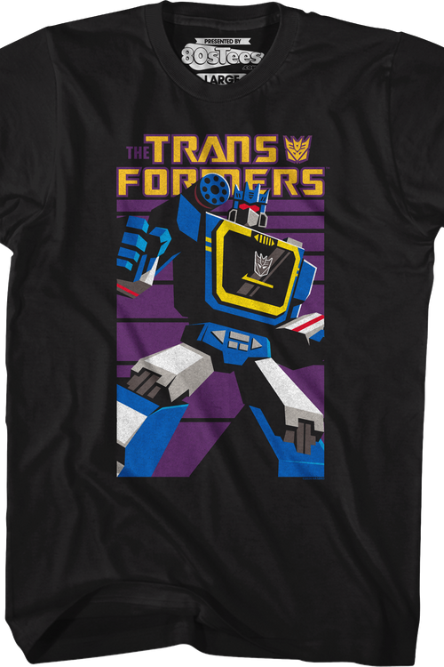 Sounds Great Pose Soundwave Transformers T-Shirt