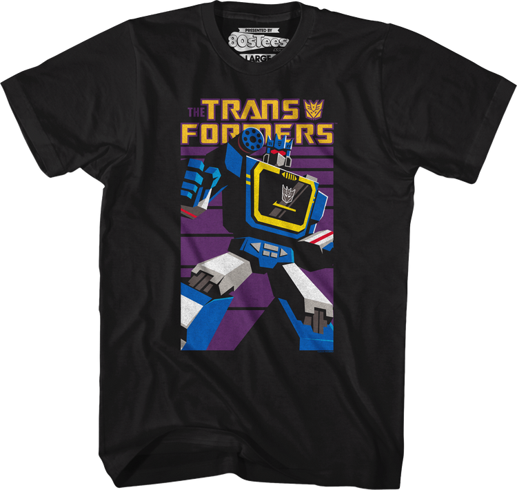 Sounds Great Pose Soundwave Transformers T-Shirt
