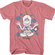 Mokey Meditation Flowers Fraggle Rock T-Shirt thumbnail